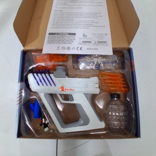 FUN KIWI PHANTOM GEL STRIKER ELECTRIC GEL BALL BLASTER GUN WITH 10000 WATER GEL AMMO image 2