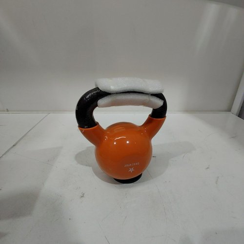 YES4ALL VINYL KETTLEBELL - 20LBS - ORANGE image 2