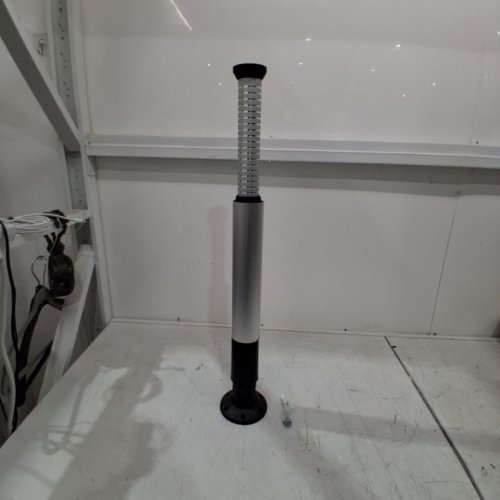MSHK WORKTOP SUPPORT TABLE LEG - ADJUSTABLE - 510 MM-720 MM/710 MM-920 MM/900 MM-1100 MM - BLACK AND SILVER image 2