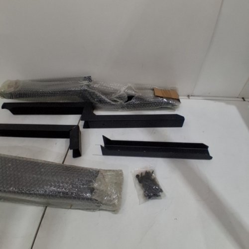 6PC HEAVY DUTY THICKENED FENCE POST REPAIR KIT - 35" - BLACK image 3