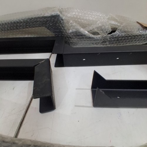 6PC HEAVY DUTY THICKENED FENCE POST REPAIR KIT - 35" - BLACK image 5