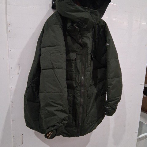 WOMEN'S COLUMBIA LONGHORN RIDGE INSULATED JACKET WITH REMOVABLE HOOD - 3X - GREENSCAPE (STYLE: WL5618-366) image 2