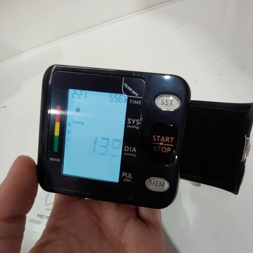 ARSIMAI WRIST BLOOD PRESSURE MACHINE - BLACK (MODEL: BSX312) image 2