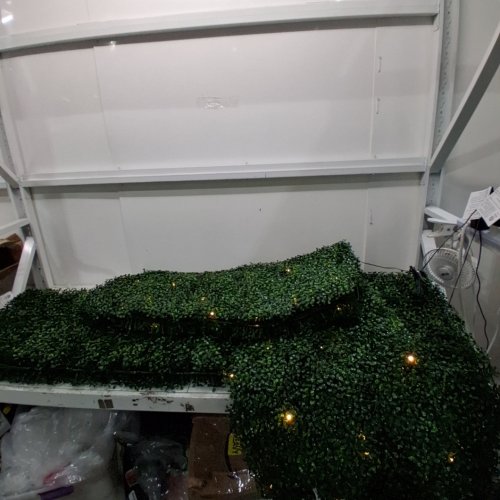 4PK GOLDEN SELECT BOXWOOD ARTIFICIAL HEDGE PANEL WITH LIGHTS - 43.06SQ.FT TOTAL - GREN (MODEL: 1798999) image 2