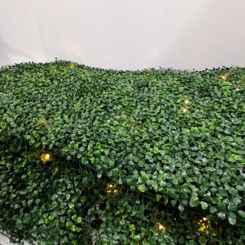 4PK GOLDEN SELECT BOXWOOD ARTIFICIAL HEDGE PANEL WITH LIGHTS - 43.06SQ.FT TOTAL - GREN (MODEL: 1798999) image 3