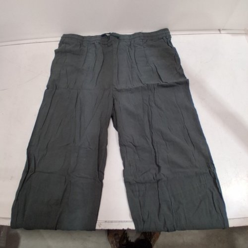 WOMEN'S LEISURE SPORT CASUAL LOOSE PANTS - 3XL - CHARCOAL GREY image 2