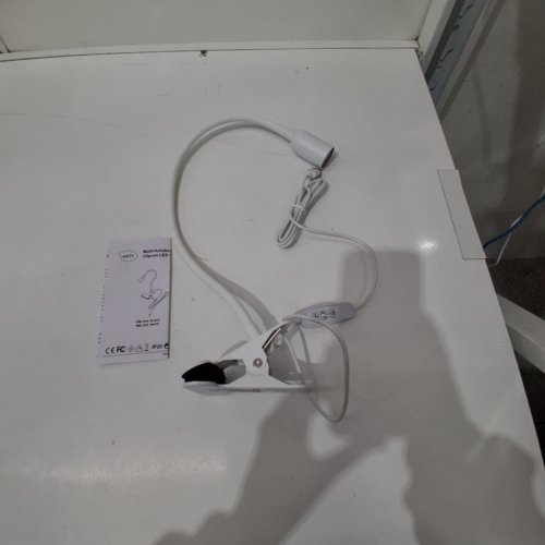 LED CLIP ON BOOK LIGHT WITH 3 MODES - 3000 K-6500 K - WHITE image 4