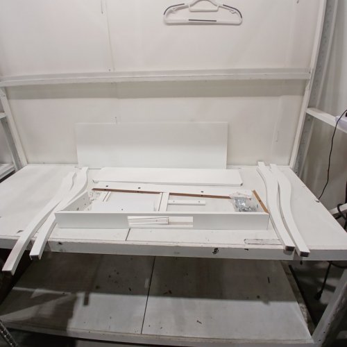 ENTRYWAY CONSOLE TABLE - WHITE image 2