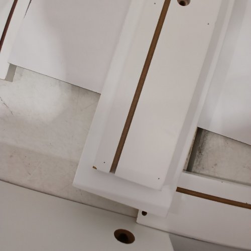 ENTRYWAY CONSOLE TABLE - WHITE image 3