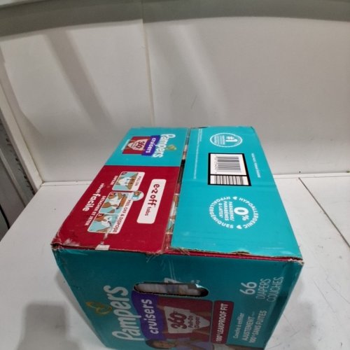 66PK PAMPERS CRUISERS 360° DIAPERS - WHITE - SIZE 7 image 3