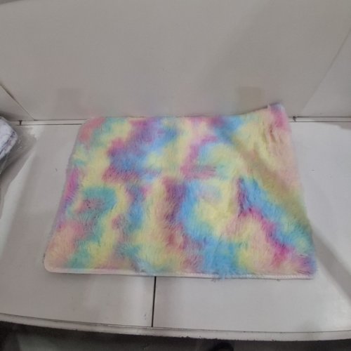 FLUFFY SOFT AREA RUG FOR BEDROOM - 2FT X 6FT - RAINBOW image 2