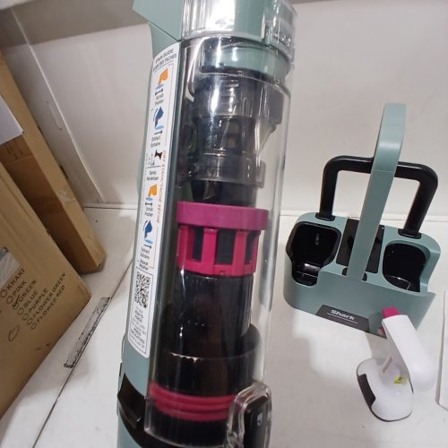 SHARK STAINFORCE CORDLESS HANDHELD CARPET/UPHOLSTERY STAIN CLEANER - (MODEL: HX101C) image 4