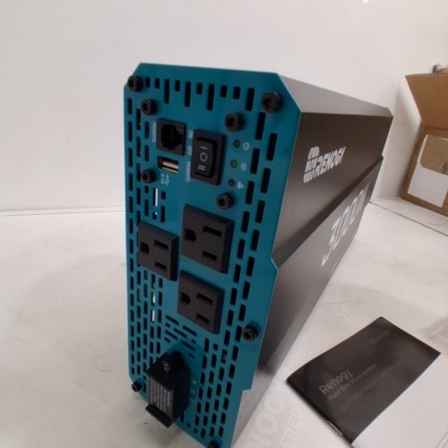 RENOGY 3000W PURE SINE WAVE INVERTER, INPUT DC 11V-16V, AC OUTPUT 230V 50HZ (MODEL:‎ R-INVT-PUH1-301235) image 6