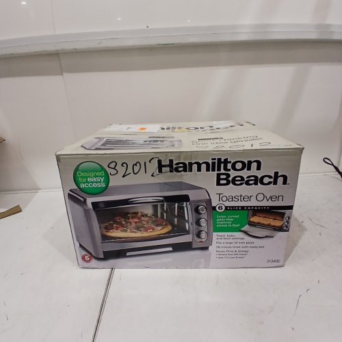 HAMILTON BEACH 6-SLICE TOASTER OVEN - STAINLESS STEEL (MODEL: 31340C) image 8