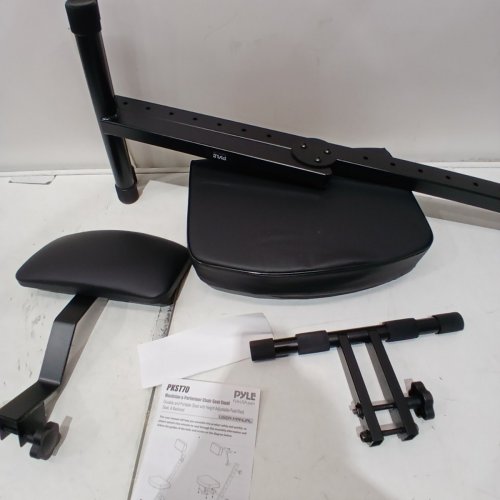 PYLE-PRO DURABLE & ADJUSTABLE MUSICIAN'S PERFORMER STOOL - BLACK (MODEL: PKST70) image 3