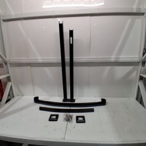 OUTDOOR TRANSITIONAL HANDRAIL FOR 1-3 STEP STAIRS - BLACK (MODEL: H5709-3) image 2