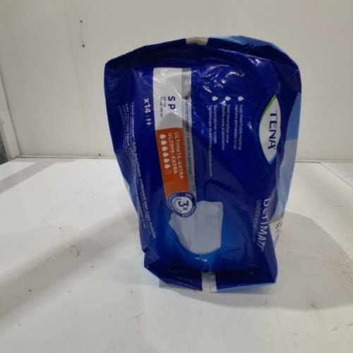 14PK ADULT TENA ULTIMATE EVERYDAY COMFORT INCONTINENCE UNDERWEAR - ULTIMATE-EXTRA ABSORBENCY - SMALL - WHITE image 3