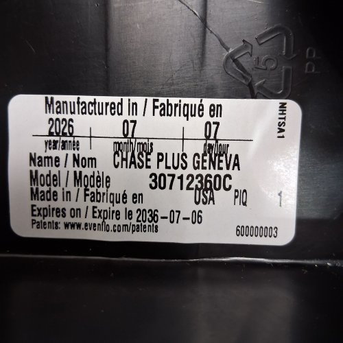 EVENFLO CHASE PLUS 2-IN-1 CONVERTIBLE BOOSTER CAR SEAT - GENEVA PINK/GREY (MODEL: 30712360C) image 2