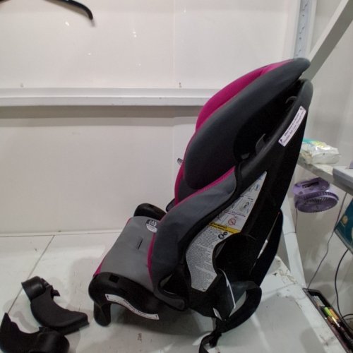 EVENFLO CHASE PLUS 2-IN-1 CONVERTIBLE BOOSTER CAR SEAT - GENEVA PINK/GREY (MODEL: 30712360C) image 6
