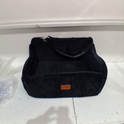 LEALCHUM EASY INSTALL WASHABLE DOG CAR SEAT - MEDIUM/LARGE - BLACK (MODEL: LEBB001) image 2