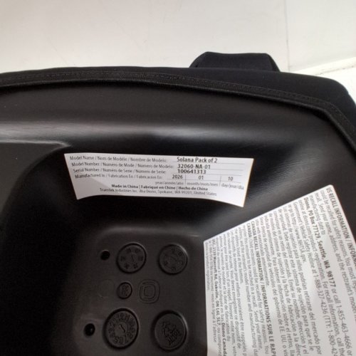 DIONO SOLANA NO LATCH BACKLESS BOOSTER CAR SEATS WITH CUPHOLDERS AND REMOVABLE WASHABLE COVERS - FOR KIDS 40-120LBS - CHARCOAL BLACK - (MODEL: 32060-NA-01) image 3