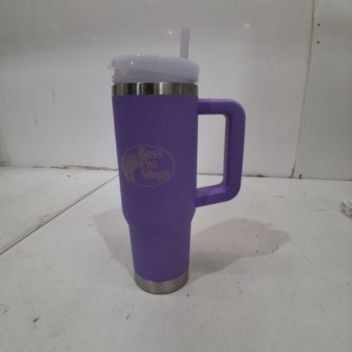 BPS TRAVEL MUG WITH SLIDER LID & STRAW - 30OZ - LAVENDER (MODEL: MUG-LAV-30) image 2