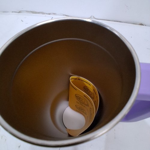 BPS TRAVEL MUG WITH SLIDER LID & STRAW - 30OZ - LAVENDER (MODEL: MUG-LAV-30) image 3