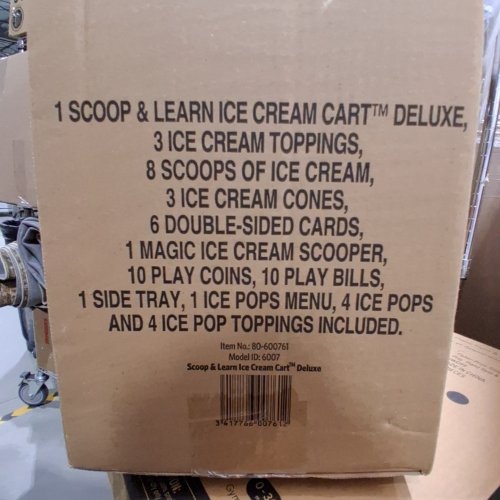 LEAPFROG SCOOP & LEARN ICE CREAM CART DELUXE - MULTICOLOURED (MODEL: 80-600761) image 2