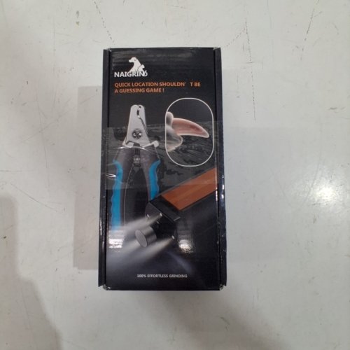 2PC NAIGRINS ELECTRIC PET NAIL GRINDER & CLIPPERS - ORANGE/BLACK (MODEL: NG-P009) image 5