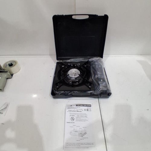 GASONE PORTABLE BUTANE GAS STOVE - 10,000 BTU - BLACK (MODEL: GS-3700 / 1449740) image 2
