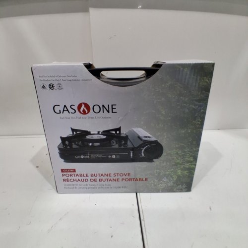 GASONE PORTABLE BUTANE GAS STOVE - 10,000 BTU - BLACK (MODEL: GS-3700 / 1449740) image 3