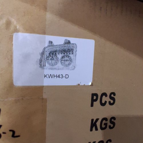 2PC QSC TRUCK PARTS FULL LED HEADLIGHT ASSEMBLY LH/RH, KENWORTH T680 image 2