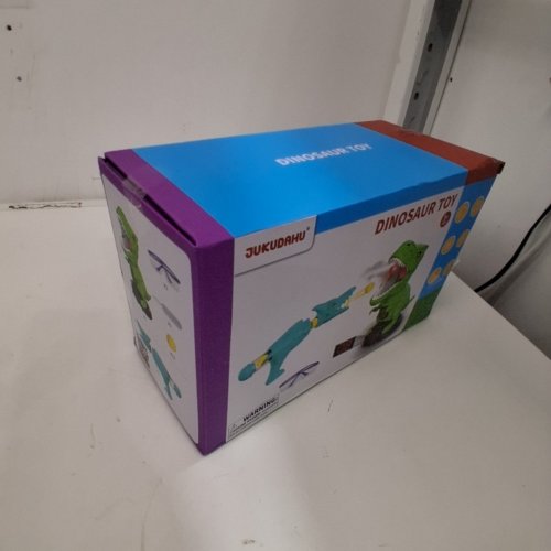 JUKUDAHU MOVEABLE DINOSAUR SHOOTING TOY - GREEN / BLUE image 2