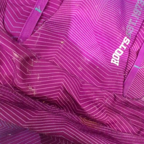 ROOTS LIGHTWEIGHT BACKPACK WITH 15.6 LAPTOP COMPARTMENT - 38 LITERS - PINK/PURPLE (STYLE: 1896125) image 3