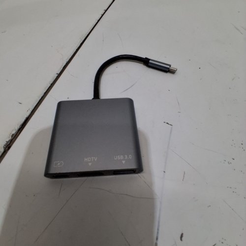 3-IN-1 USB-C HUB -  3 PORT -100W -GREY image 3