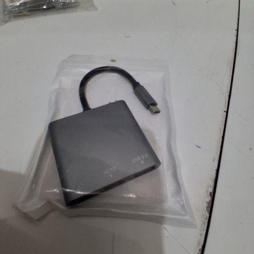 3-IN-1 USB-C HUB -  3 PORT -100W -GREY image 4