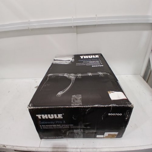 THULE GATEWAY PRO 3 REAR TRUNK MOUNTED BIKE RACK WITH LOCK KEYS - CARRIES UP TO 3 BIKES - BLACK (MODEL: 900700) image 7