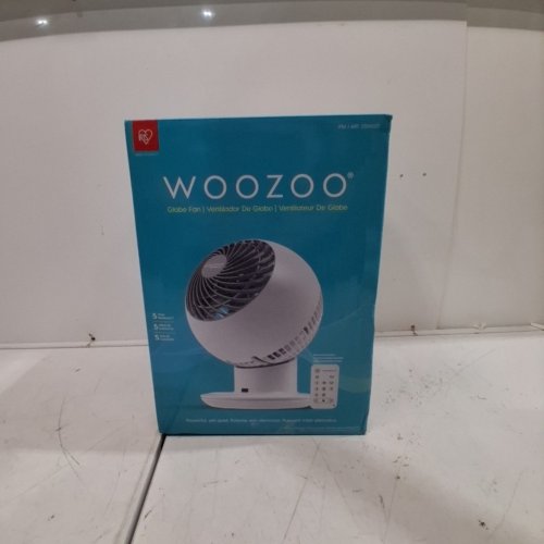 IRIS WOOZOO 5-SPEED OSCILLATING GLOBE FAN - 82FT RANGE - WHITE (MODEL: PCF-SC15T-CT/2354207) image 4