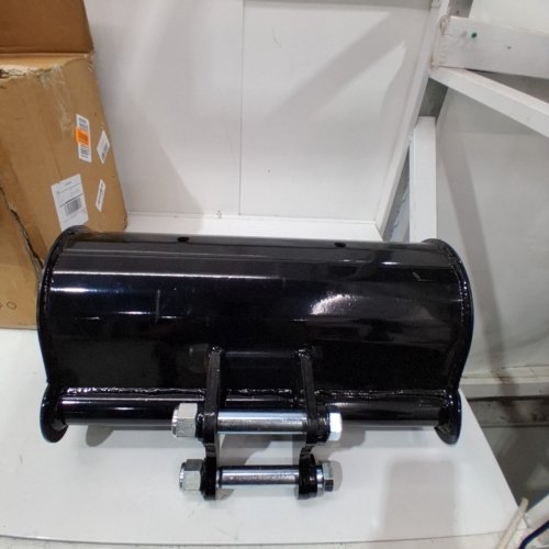 DANWIWEE MINI EXCAVATOR BUCKET ATTACHMENT - 20" - BLACK - (MODEL: ‎500FLATBUCKET) image 2