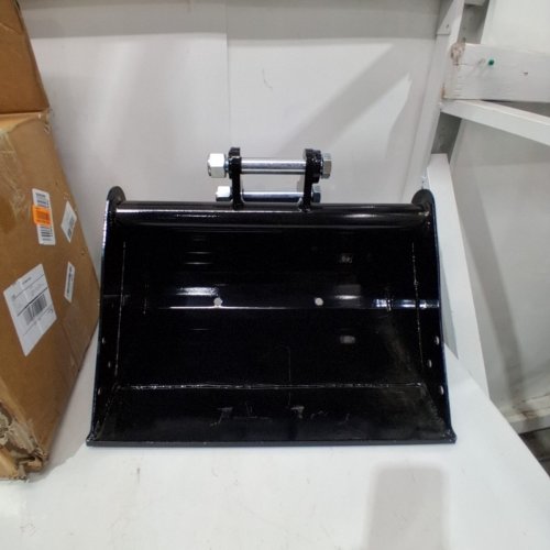 DANWIWEE MINI EXCAVATOR BUCKET ATTACHMENT - 20" - BLACK - (MODEL: ‎500FLATBUCKET) image 3