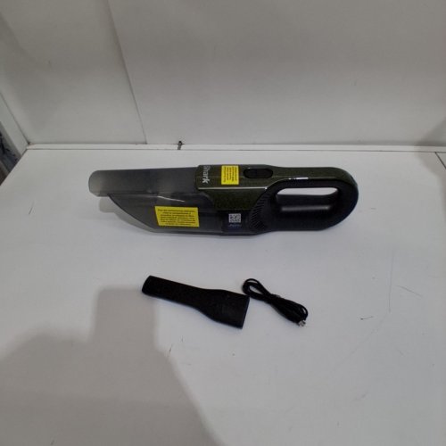 2PC SHARK CYCLONE HANDHELD VACUUM WITH 8" CREVICE TOOL, HYPERVELOCITY SUCTION - HERB GREEN/GREY (MODEL: CH700C) image 3