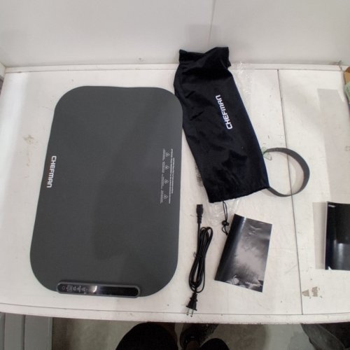 CHEFMAN ROLL N' GO ELECTRIC WARMING SILICONE MAT - 24" X 16" - GREY (MODEL: RJ22-S-GREY-CA) image 5