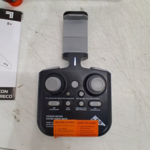 SHARPER IMAGE STEALTH RECON VIDEO DRONE WITH LIVE STREAMING CAMERA - GREY (MODEL:1213022160-2) image 2