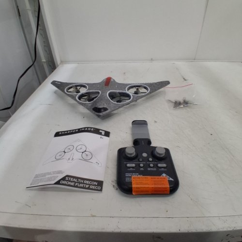 SHARPER IMAGE STEALTH RECON VIDEO DRONE WITH LIVE STREAMING CAMERA - GREY (MODEL:1213022160-2) image 5