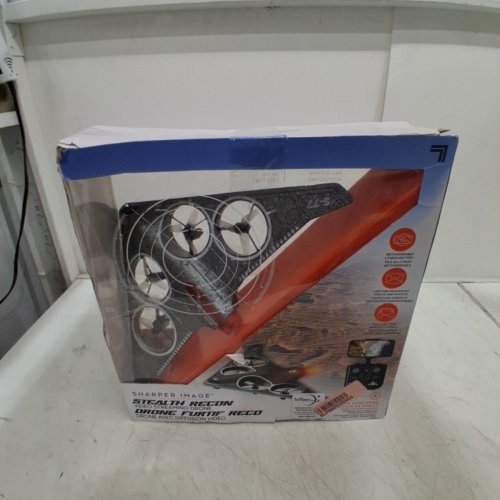 SHARPER IMAGE STEALTH RECON VIDEO DRONE WITH LIVE STREAMING CAMERA - GREY (MODEL:1213022160-2) image 8