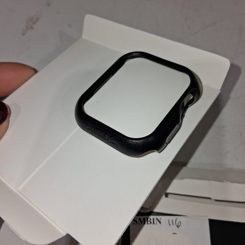 OTTERBOX PROTECTIVE BUMPER WATCH CASE - FOR APPPLE WATCH SERIES 7 AND 8 - 45MM - BLACK (MODEL: 77-87588) image 2