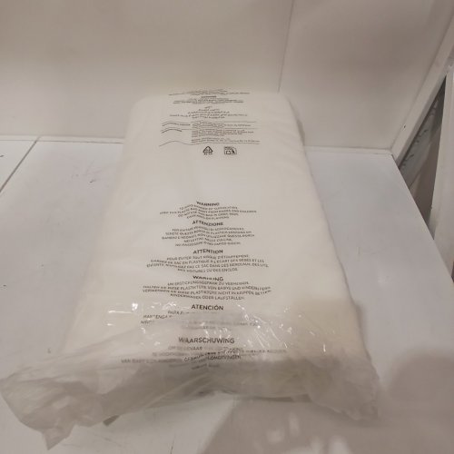 DOG BED EGG CRATE FOAM INSERT REPLACEMENT ORTHOPEDIC MATTRESS - 28" X 22" - WHITE image 4