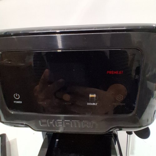 CHEFMAN CRAFTBREW 15-BAR PUMP DIGITAL ESPRESSO MAKER WITH STEAM WAND - 1.5L - BLACK (MODEL: RJ54-SS-15-D) image 2