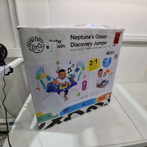 BABY EINSTEIN NEPTUNE'S OCEAN DISCOVERY JUMPER - ADJUSTABLE HEIGHT - MULTICOLOR (MODEL: 10455-ES) image 5