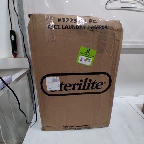 STERILITE RECTANGULAR LIFTTOP LAUNDRY HAMPER - 61L - GREY image 4